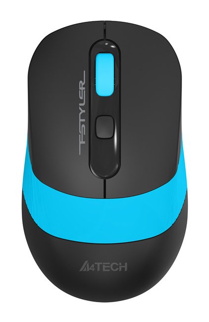 Мышь A4Tech Fstyler FG10 черный/синий оптическая 2000dpi беспров. USB 4but (FG10 BLUE)