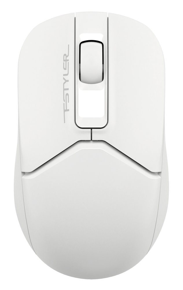 Мышь A4Tech Fstyler FG12 белый оптическая 1200dpi беспров. USB 3but (FG12 WHITE)
