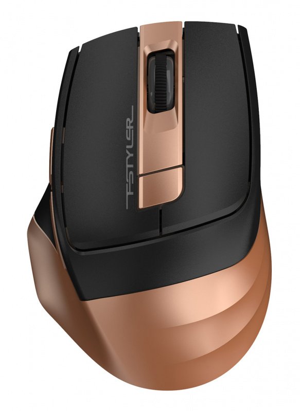 Мышь A4Tech Fstyler FG35 бронзовый/черный оптическая 2000dpi беспров. USB 6but (FG35 BRONZE)
