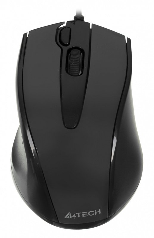 Мышь A4Tech V-Track Padless N-500F черный оптическая 1200dpi USB 4but