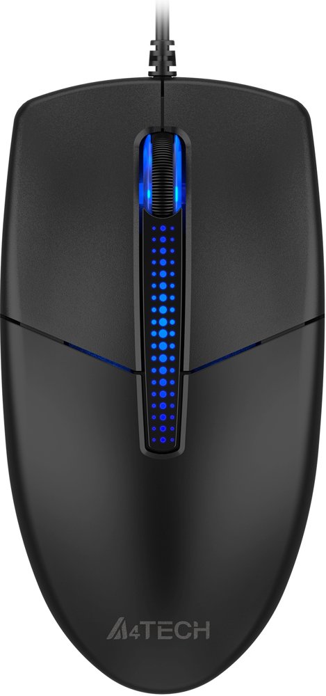 Мышь A4Tech N-530S черный оптическая 1200dpi USB 2but