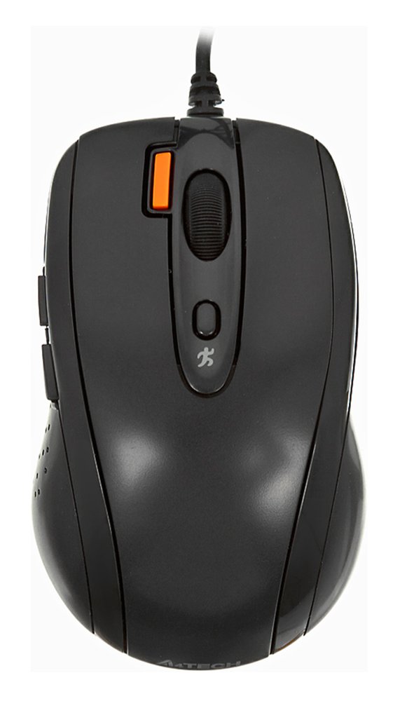 Мышь A4Tech V-Track Padless N-70FX черный оптическая 1600dpi USB для ноутбука 7but