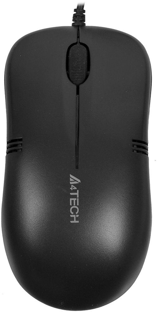 Мышь A4Tech OP-560NUS черный оптическая 1200dpi silent USB 2but