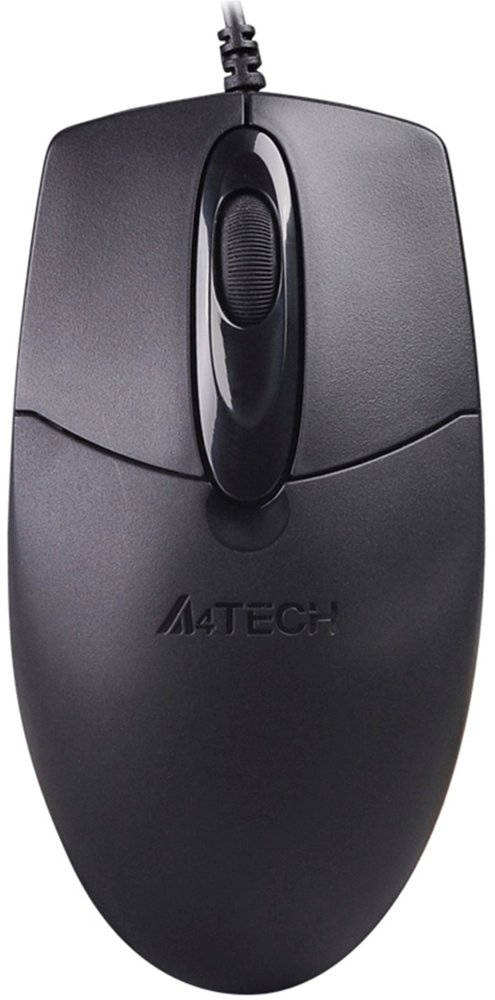 Мышь A4Tech OP-720S черный оптическая 1200dpi silent USB 2but