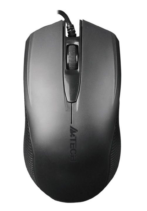 Мышь A4Tech OP-760 черный оптическая 1200dpi USB 3but