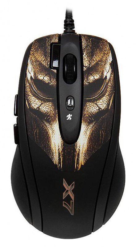 Мышь A4Tech XL-750BH рисунок лазерная 3600dpi USB 6but