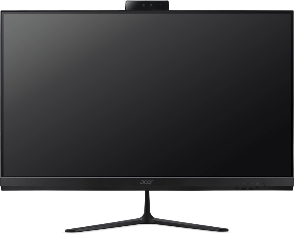 Моноблок Acer Aspire C27B-GKRK 27" Full HD Ryzen AI 7 350 (2) 16Gb SSD512Gb 860M Eshell GbitEth WiFi BT 90W клавиатура мышь Cam черный 1920x1080