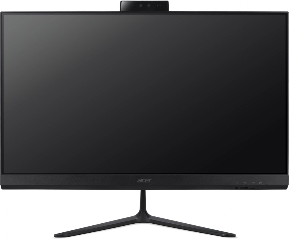 Моноблок Acer Aspire C24B-GKRK 23.8" Full HD Ryzen AI 7 350 (2) 16Gb SSD512Gb 860M Eshell GbitEth WiFi BT 65W клавиатура мышь Cam черный 1920x1080