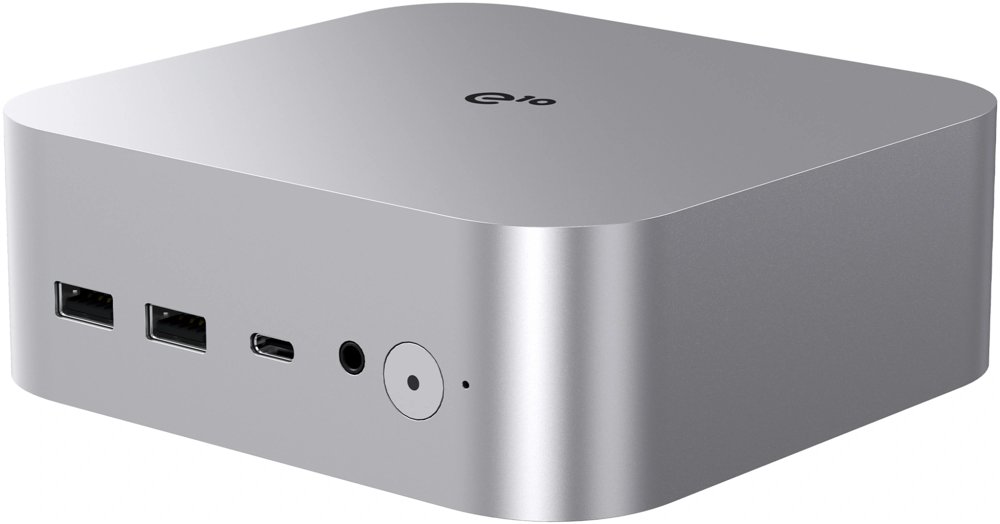 Неттоп Acer Gadget ETBox AI P09H U7 256V (2.2) 16Gb SSD1Tb ARC 140V Windows 11 Pro 2x2.5GbitEth WiFi BT 90W серебристый