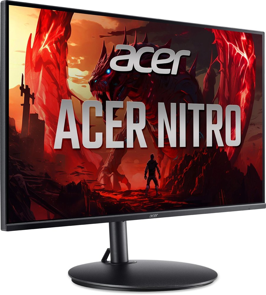 Монитор Acer 23.8" Nitro XF240YW5bmiiphx черный IPS LED 1ms 16:9 HDMI M/M матовая HAS Piv 250cd 178гр/178гр 1920x1080 240Hz FreeSync Premium DP FHD 3.86кг