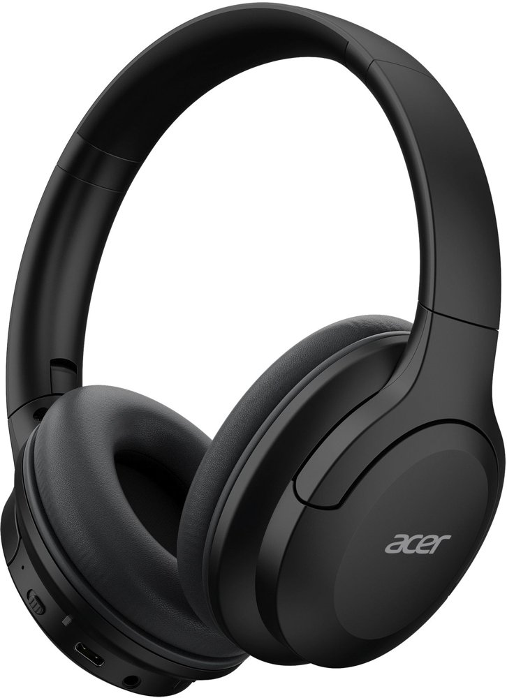 Наушники с микрофоном Acer OHR304 черный 1.2м мониторные BT оголовье (ZL.HDSEE.00B)