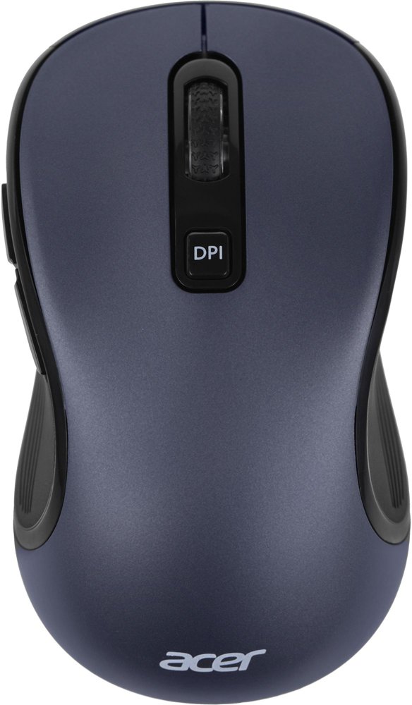 Мышь Acer OMR306 черный/серый оптическая 1600dpi беспров. USB 6but (ZL.MCECC.021)