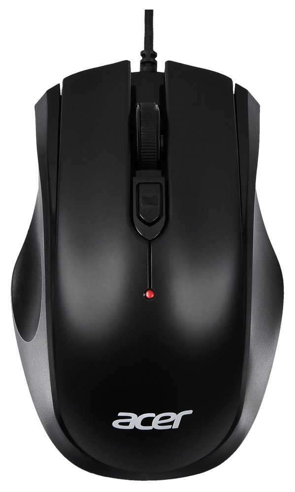 Мышь Acer OMW020 черный оптическая 1600dpi USB 4but (ZL.MCEEE.004)
