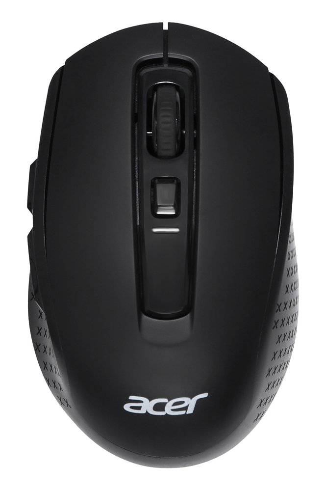 Мышь Acer OMR070 черный оптическая 1600dpi беспров. BT/Radio USB для ноутбука 6but (ZL.MCEEE.00D)