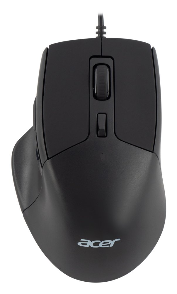 Мышь Acer OMW130 черный оптическая 3600dpi USB 6but (ZL.MCEEE.00J)