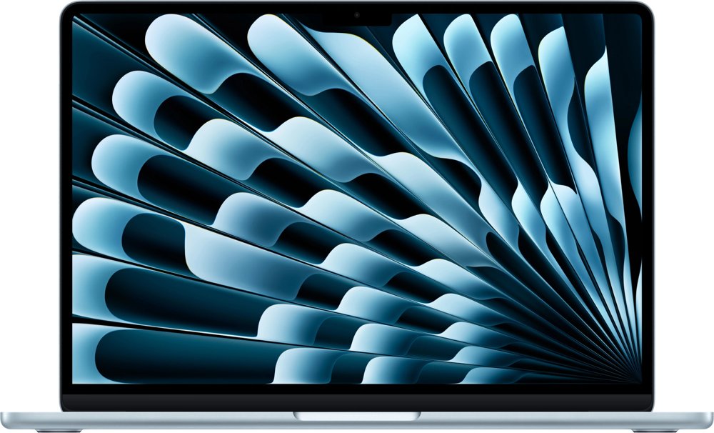 Ноутбук Apple MacBook Air A3240 M4 10 core 16Gb SSD256Gb/8 core GPU 13.6" Liquid Retina (2560x1664) macOS lt.blue WiFi BT Cam (Z1H70002S(MC6T4))