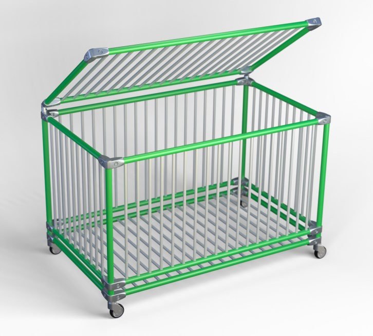 Корзина AQUAMANIA из ПВХ, вариант 1 1040х670х690 мм
