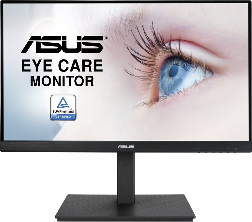 Монитор Asus 21.5" VA229QSB черный IPS LED 4ms 16:9 HDMI M/M матовая HAS Piv 250cd 178гр/178гр 1920x1080 75Hz FreeSync VGA DP FHD USB 4.6кг