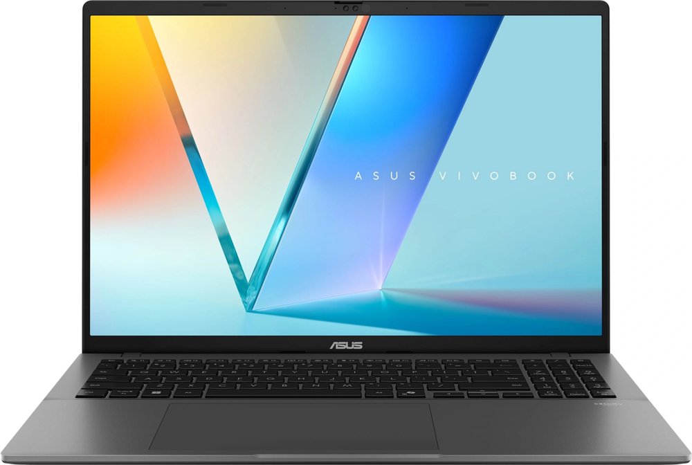 Ноутбук Asus VivoBook S16 S3607VA-RP174 Core 5 210H 16Gb SSD512Gb Intel Graphics 16" IPS WUXGA (1920x1200) без ОС grey WiFi BT Cam (90NB1672-M00CJ0)