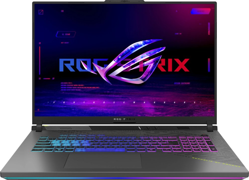 Ноутбук Asus ROG Strix G18 G814PM-S8074 Ryzen 9 8940HX 16Gb SSD1Tb NVIDIA GeForce RTX 5060 8Gb 18" IPS WUXGA (1920x1200) без ОС grey WiFi BT Cam (90NR0L29-M003Y0)