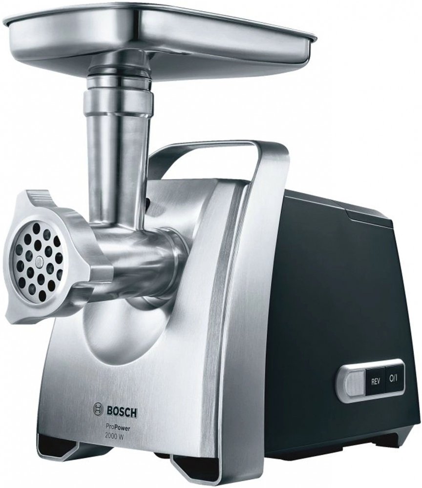 Мясорубка Bosch ProPower MFW68680 2200Вт черный/серый