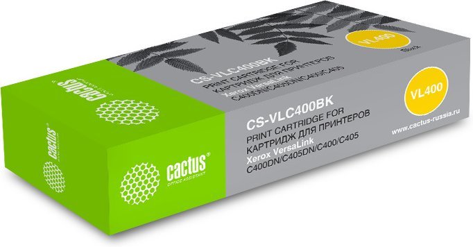 Картридж лазерный Cactus CS-VLC400BKRU 106R03532 черный (10500стр.) для Xerox VersaLink C400DN/C405DN/C400/405/C400N/C405N/ с чипом