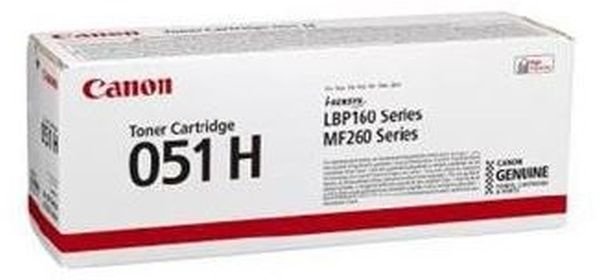 Картридж лазерный Canon 051H 2169C002 черный бар.в компл. (4100стр.) для Canon LBP162dw