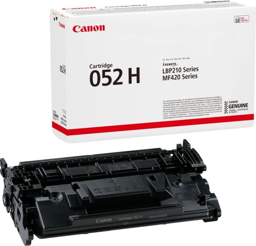 Картридж лазерный Canon 052H 2200C002 черный бар.в компл. (9200стр.) для Canon MF421dw/MF426dw/MF428x/MF429x