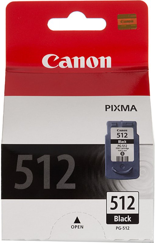 Картридж струйный Canon PG-512 2969B007/001 черный печ.гол.в компл. для Canon MP240/MP260/MP480