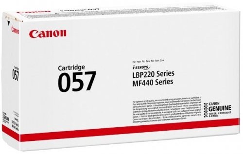 Картридж лазерный Canon 057 3009C002 черный бар.в компл. (3100стр.) для Canon LBP228x/LBP226dw/LBP223dw/MF449x/MF446x/MF445dw/MF443dw/MF453dw