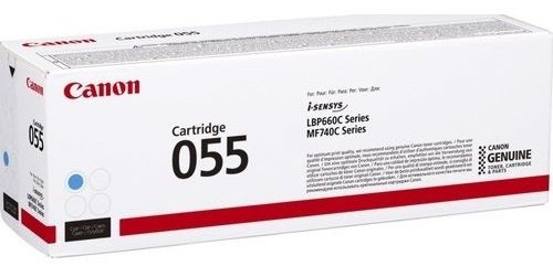 Картридж лазерный Canon 055C 3015C002 голубой бар.в компл. (2100стр.) для Canon LBP663Cdw/LBP664Cx/MF746Cx/MF742Cdw/MF744Cdw