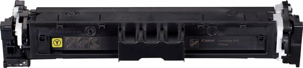 Картридж лазерный Canon 069Y 5091C002 желтый бар.в компл. (2000стр.) для Canon MF752Cdw/754Cdw, LBP673Cdw