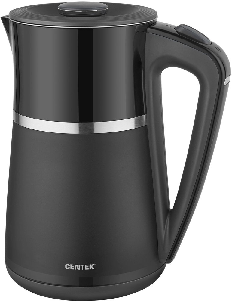 Чайник электрический Centek CT-0028 1.7л. 2200Вт черный корпус: пластик (CT-0028 BLACK)