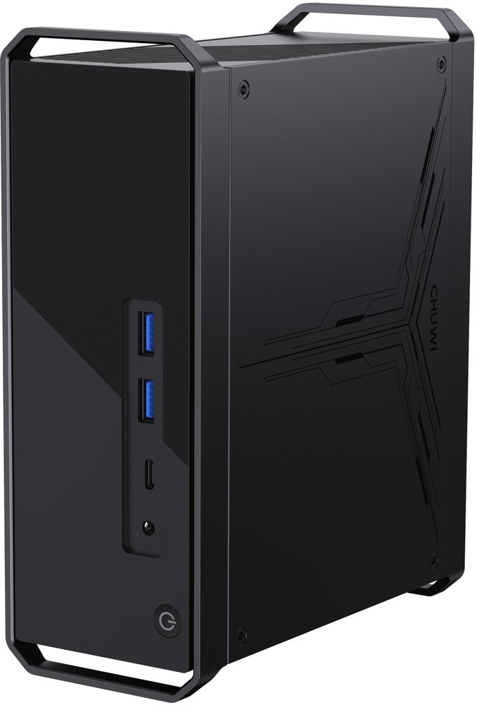 ПК Мини Chuwi CoreBox i5 13420H (2.1) 16Gb SSD512Gb UHDG Windows 11 Pro 2.5xGbitEth WiFi BT 120W серый/черный