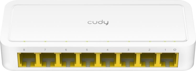 Коммутатор Cudy FS108D (L2) 8x100Мбит/с неуправляемый