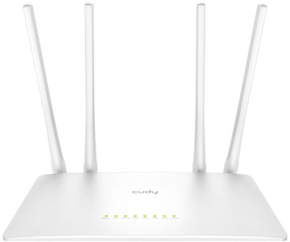 Роутер беспроводной Cudy WR1200 AC1200 10/100BASE-TX белый