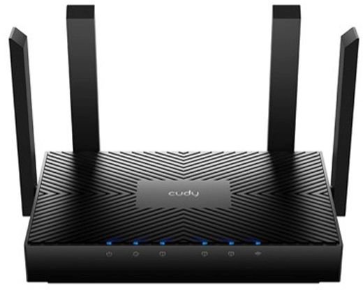 Роутер беспроводной Cudy WR3000 AX3000 10/100/1000BASE-TX/Wi-Fi черный