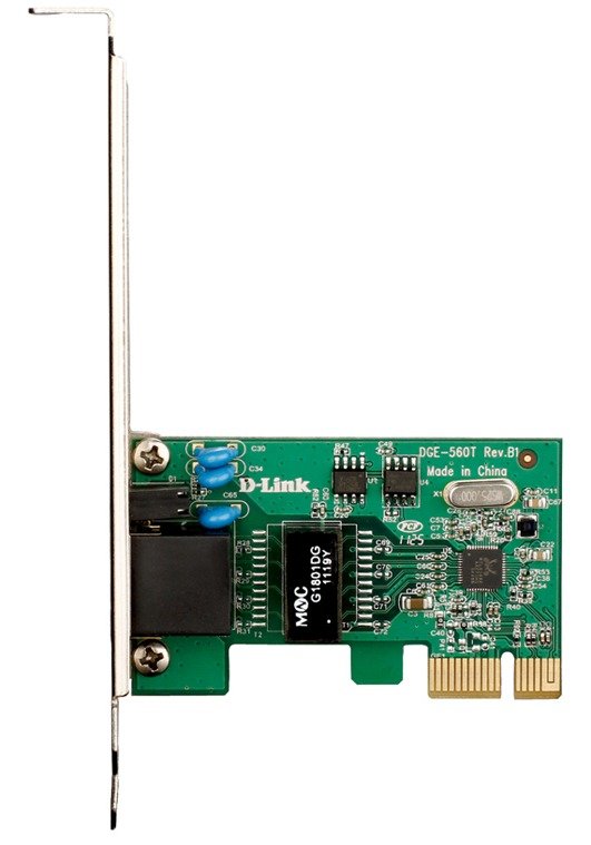Сетевой адаптер Gigabit Ethernet D-Link DGE-560T (OEM) DGE-560T/D1A PCI Express
