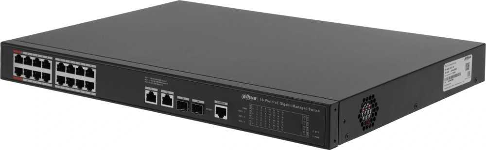 Коммутатор Dahua DH-S4220-16GT-240 20x1Гбит/с 2SFP 240W управляемый