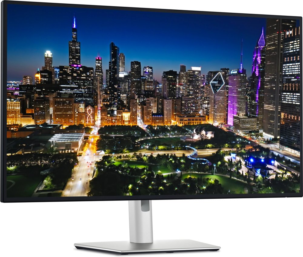 Монитор Dell 31.5" UltraSharp U3225QE серебристый IPS LED 16:9 HDMI матовая HAS Piv 3000:1 450cd 178гр/178гр 3840x2160 120Hz DP 4K USB 9.34кг