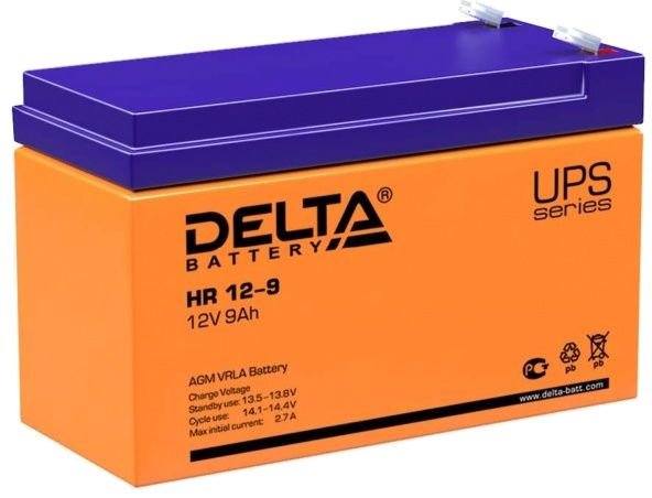 Батарея для ИБП Delta HR 12-9 12В 9Ач