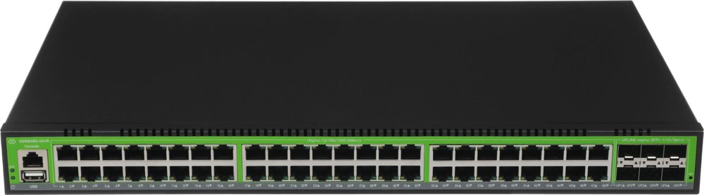 Коммутатор Digma DSW848G-6S+R (L3) 48x1Гбит/с 6SFP+ управляемый