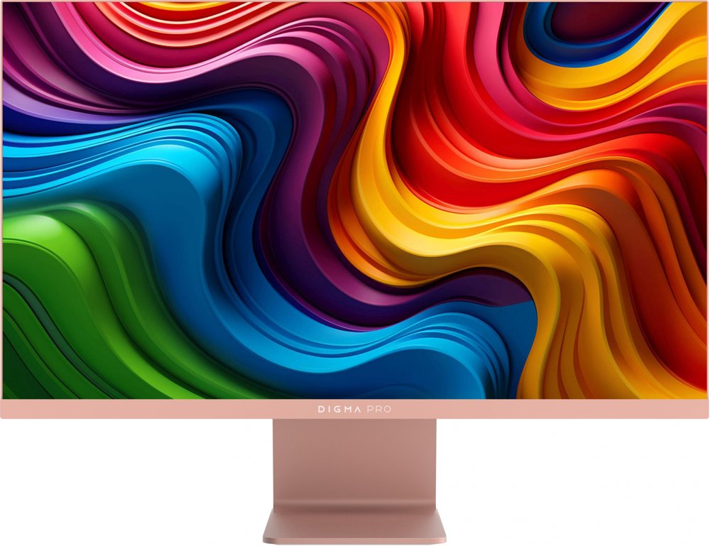 Монитор Digma Pro 27" Art L розовое золото IPS LED 5ms 16:9 HDMI M/M матовая 300cd 178гр/178гр 2560x1440 165Hz FreeSync DP 2K USB 5.7кг