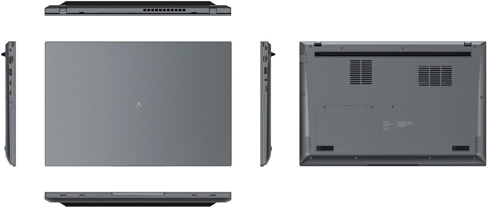 Ноутбук Digma Pro Fortis M Ryzen 5 7430U 16Gb SSD512Gb AMD Radeon Graphics 17.3" IPS FHD (1920x1080) Windows 11 Pro grey WiFi BT Cam 5500mAh (DN17R5-ADXW01)