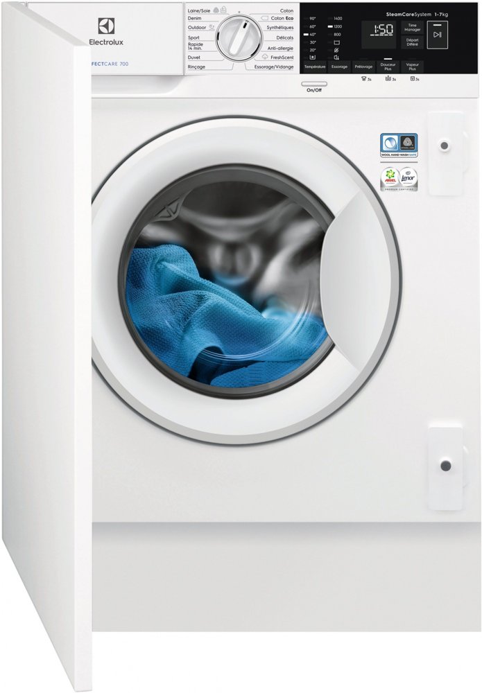 Стиральная машина Electrolux EWN7F447WI класс:A+++ загрузка до 7кг отжим:1400об/мин белый инвертер