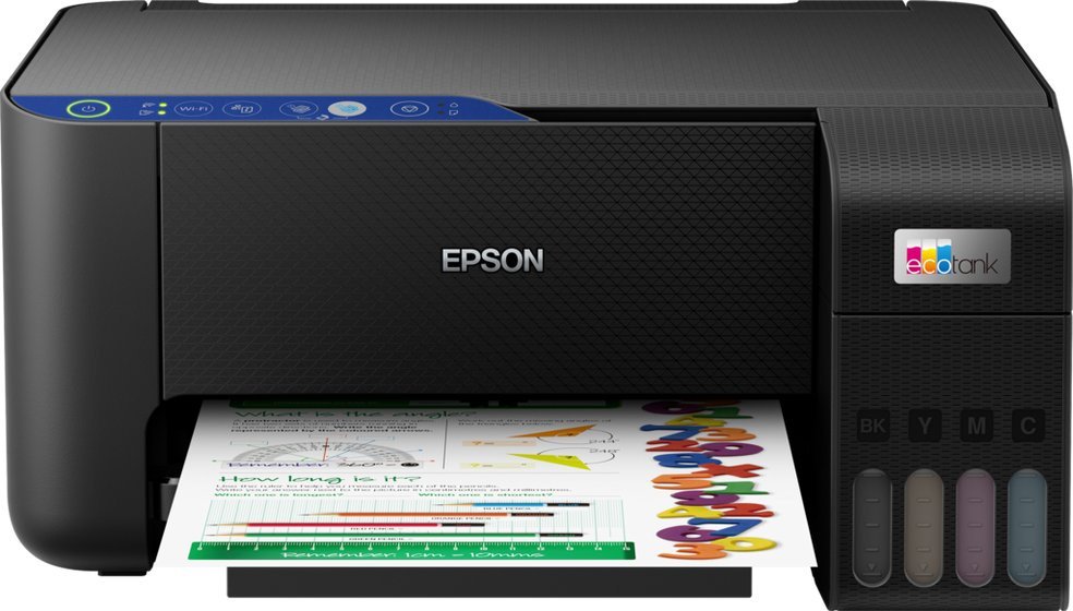 МФУ струйный Epson L3251 (C11CJ67409/C11CJ67406/419) A4 WiFi черный