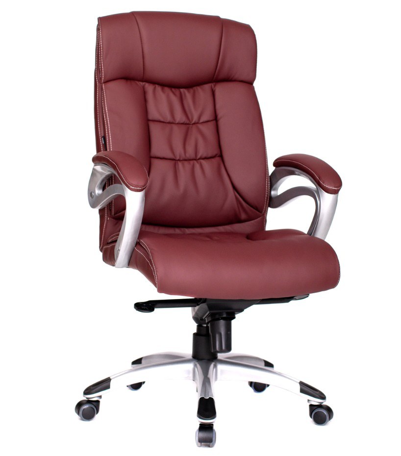 Кресло руководителя George 2108H экокожа (бордовый/burgundy) 39948