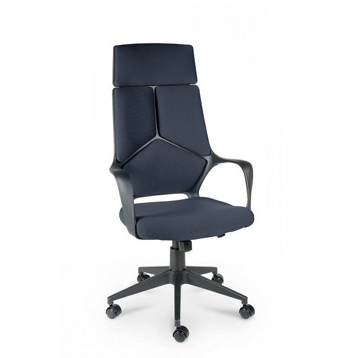 Кресло М-710 Айкью/IQ black PL 60 (серый) 32429