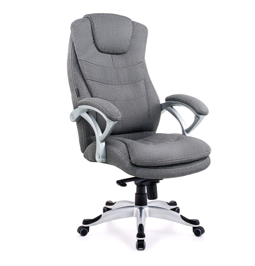 Кресло руководителя Patrick Premium, ткань Gray 39954