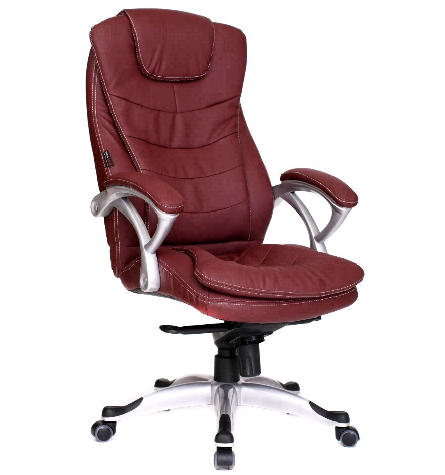 Кресло руководителя Patrick Burgundy ЭкоКожа (бордовый) 39947